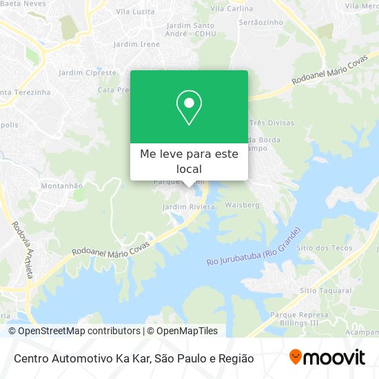 Centro Automotivo Ka Kar mapa