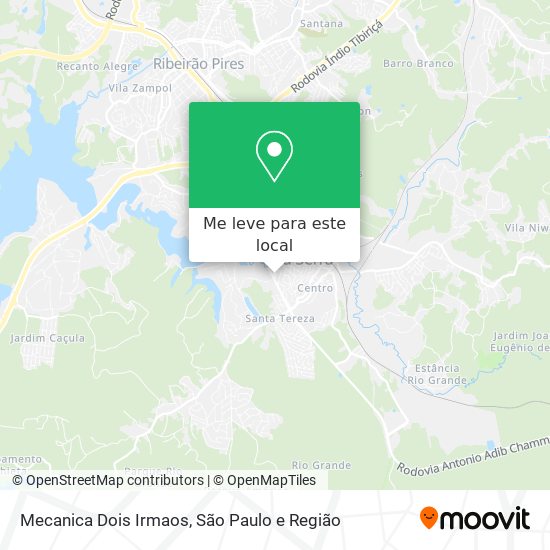 Mecanica Dois Irmaos mapa