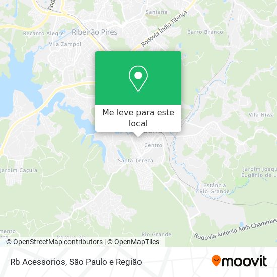 Rb Acessorios mapa