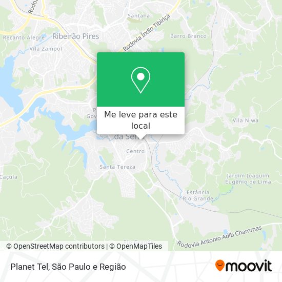 Planet Tel mapa