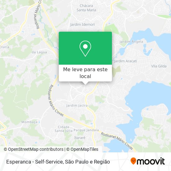 Esperanca - Self-Service mapa