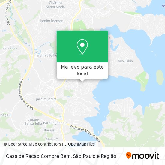 Casa de Racao Compre Bem mapa