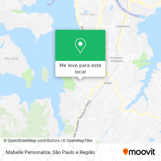 Mabelle Personalize mapa