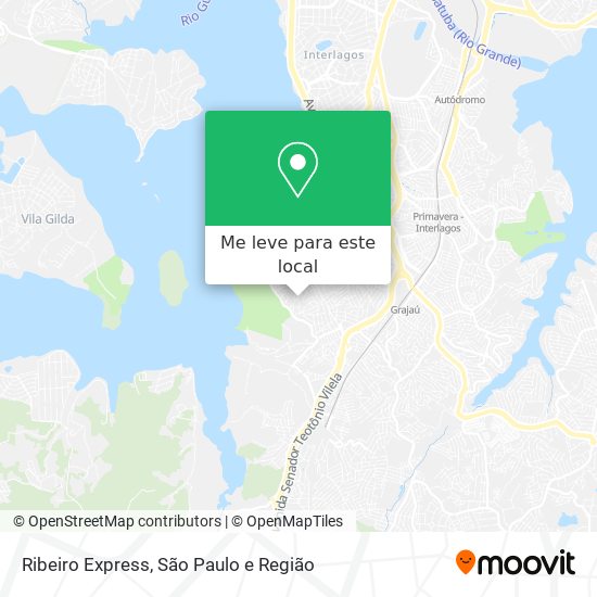 Ribeiro Express mapa