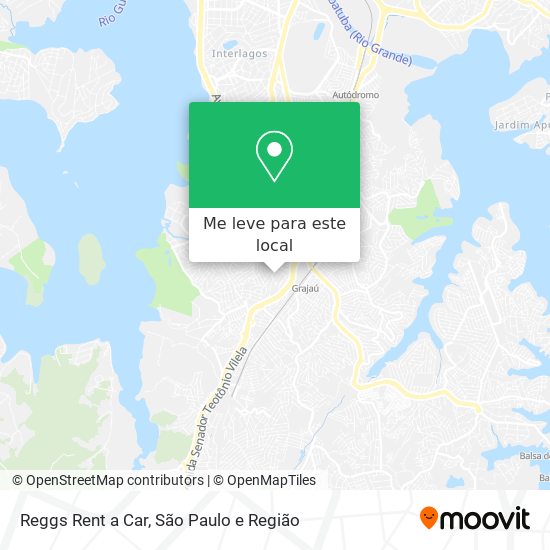 Reggs Rent a Car mapa