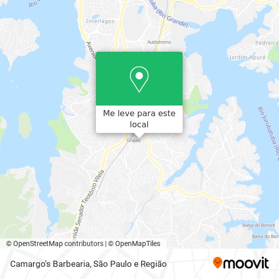 Camargo's Barbearia mapa