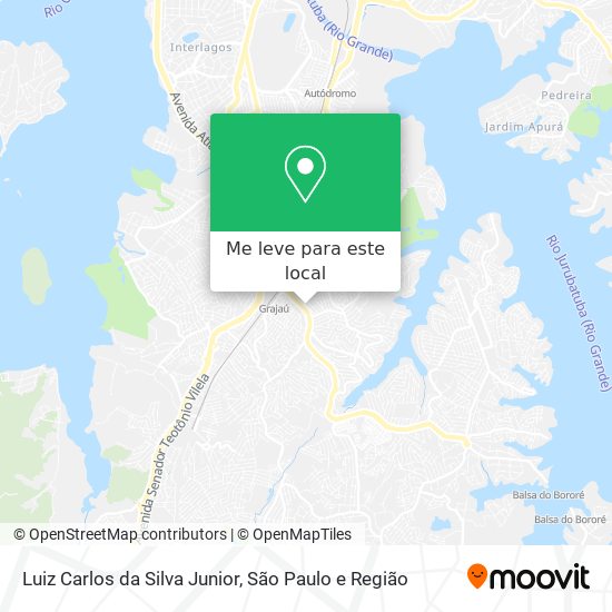 Luiz Carlos da Silva Junior mapa