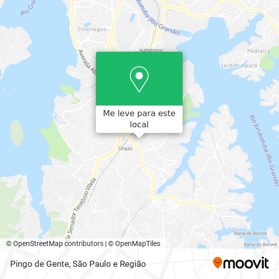 Pingo de Gente mapa