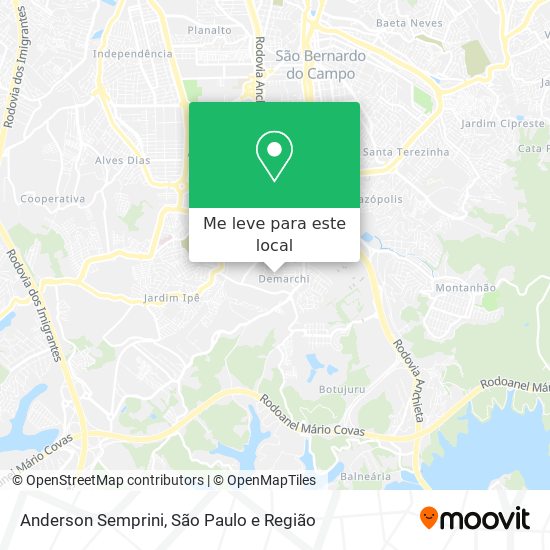 Anderson Semprini mapa