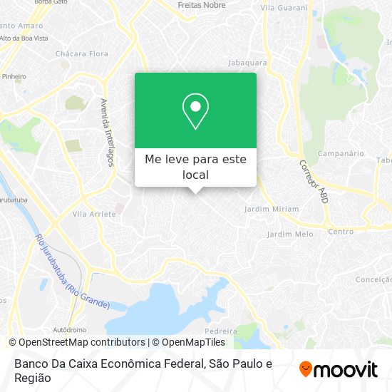 Banco Da Caixa Econômica Federal mapa