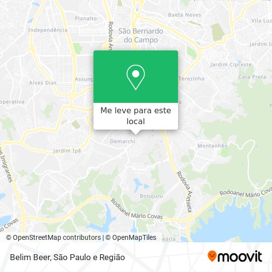 Belim Beer mapa