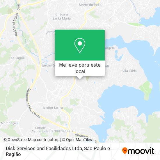 Disk Servicos and Facilidades Ltda mapa