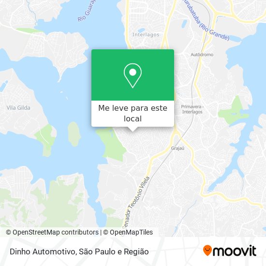 Dinho Automotivo mapa