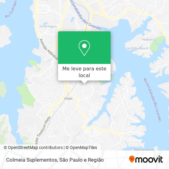 Colmeia Suplementos mapa