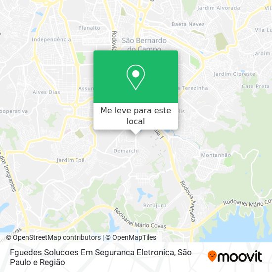 Fguedes Solucoes Em Seguranca Eletronica mapa