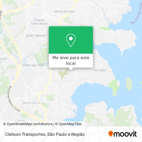 Cleilson Transportes mapa