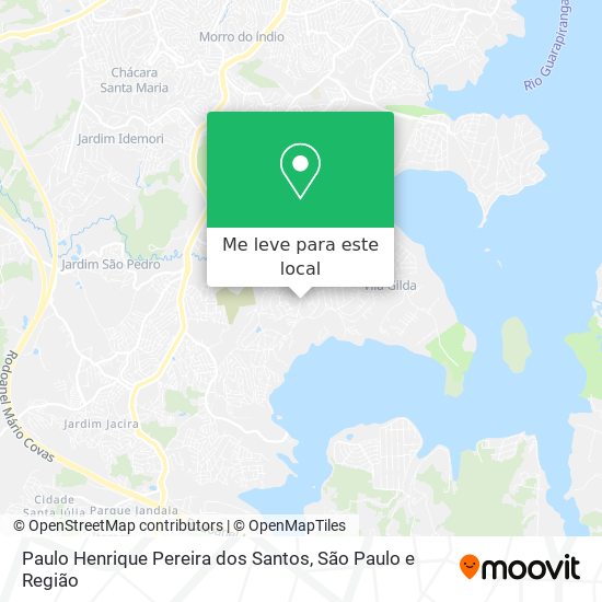 Paulo Henrique Pereira dos Santos mapa