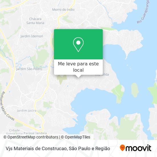 Vjs Materiais de Construcao mapa