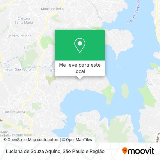 Luciana de Souza Aquino mapa