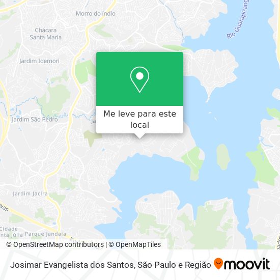 Josimar Evangelista dos Santos mapa
