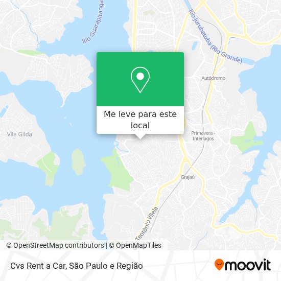 Cvs Rent a Car mapa