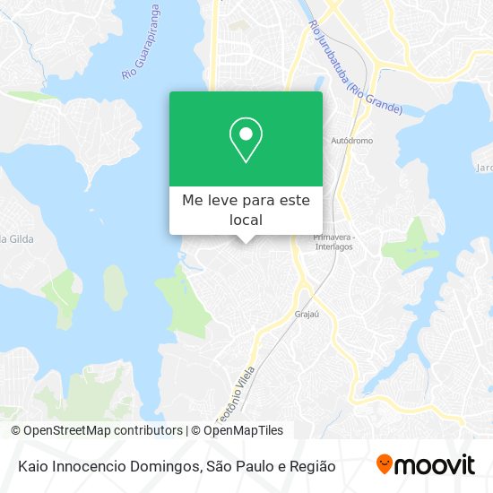 Kaio Innocencio Domingos mapa