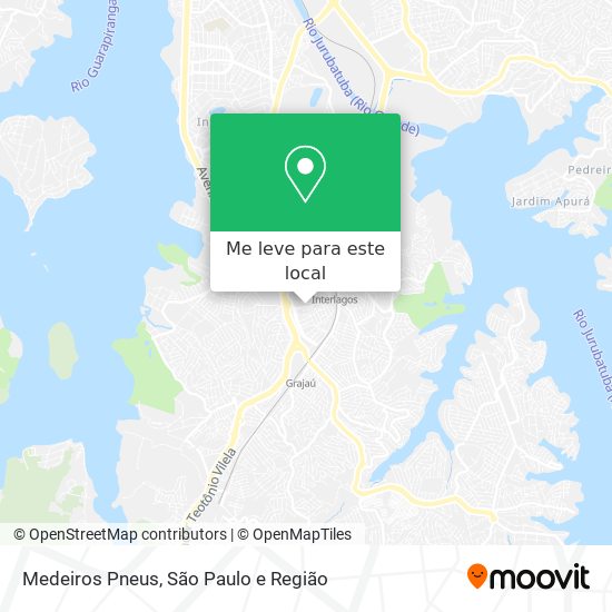 Medeiros Pneus mapa