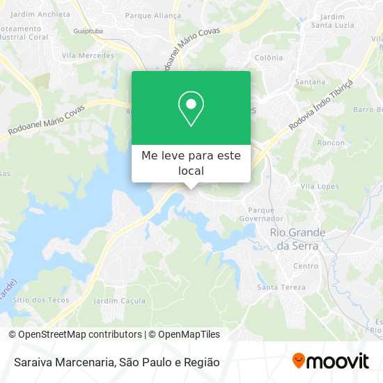 Saraiva Marcenaria mapa