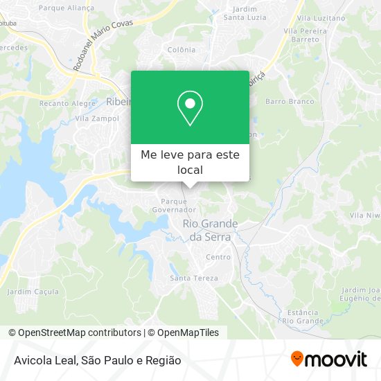 Avicola Leal mapa