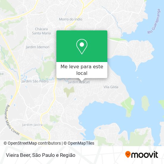 Vieira Beer mapa