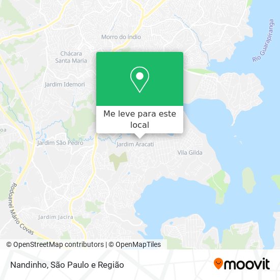 Nandinho mapa