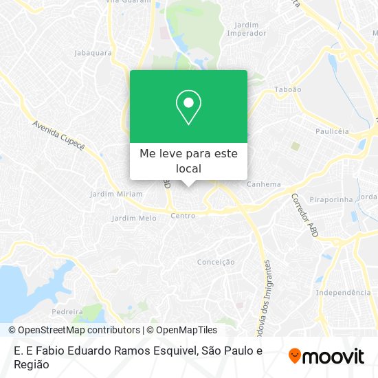 E. E Fabio Eduardo Ramos Esquivel mapa