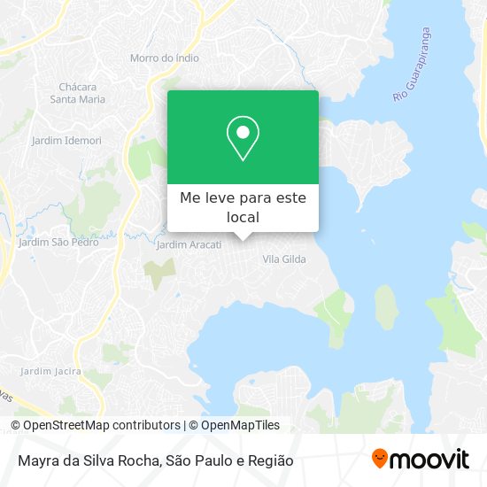 Mayra da Silva Rocha mapa