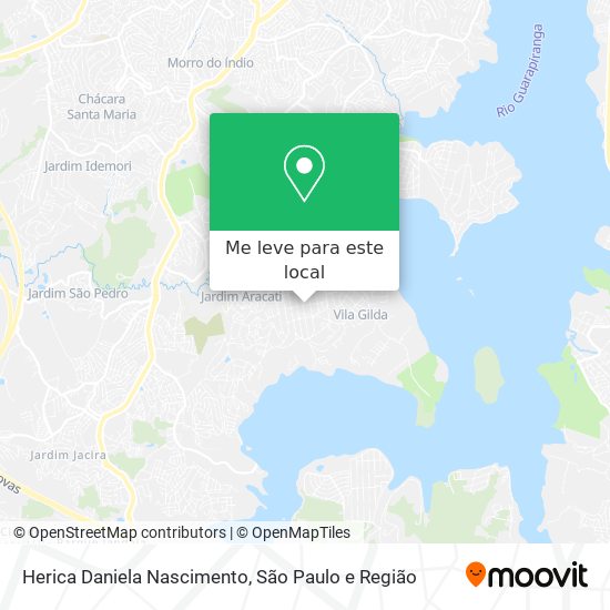 Herica Daniela Nascimento mapa