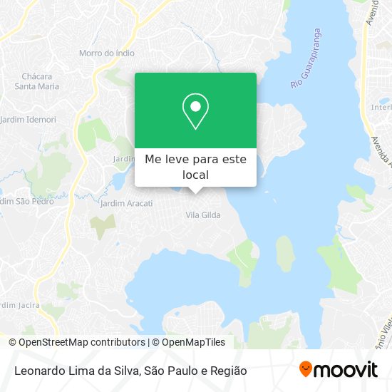 Leonardo Lima da Silva mapa