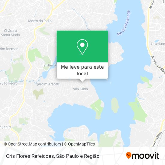 Cris Flores Refeicoes mapa