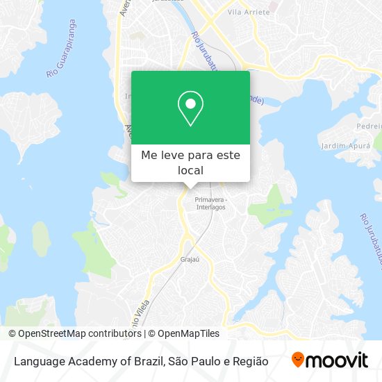 Language Academy of Brazil mapa