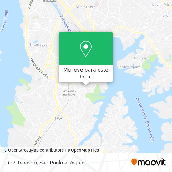 Rb7 Telecom mapa