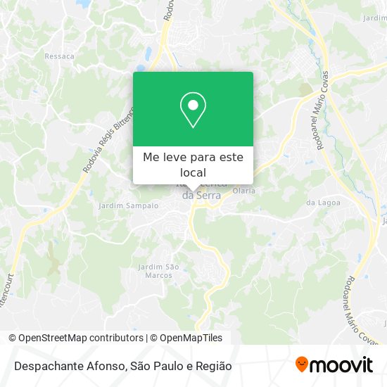 Despachante Afonso mapa