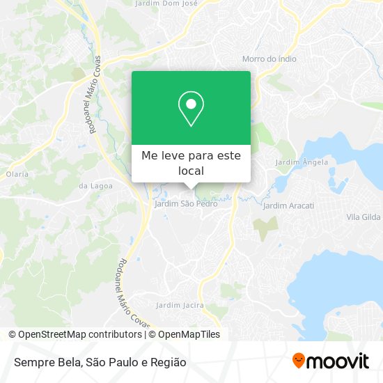 Sempre Bela mapa