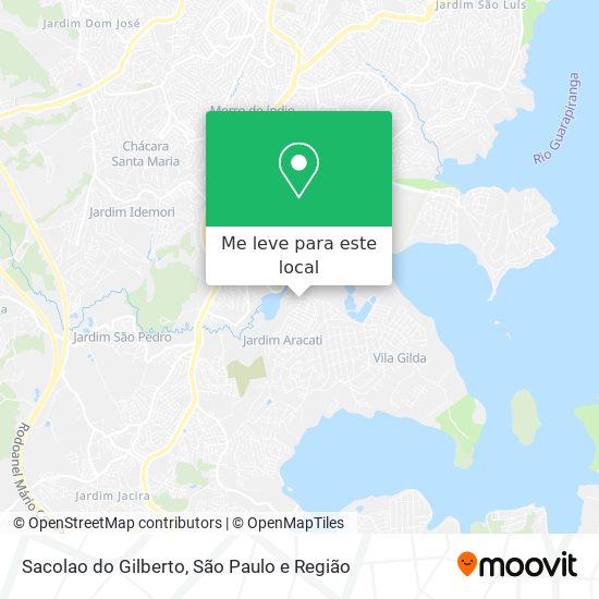 Sacolao do Gilberto mapa