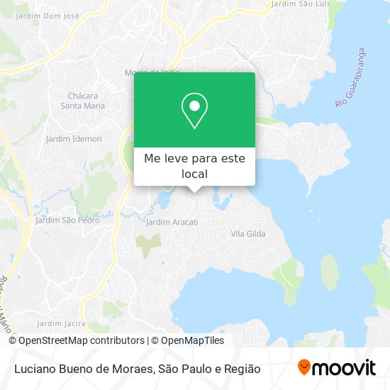 Luciano Bueno de Moraes mapa