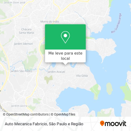 Auto Mecanica Fabricio mapa