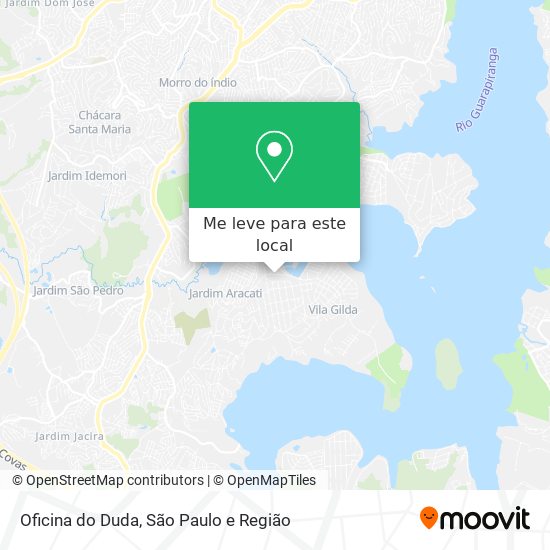 Oficina do Duda mapa