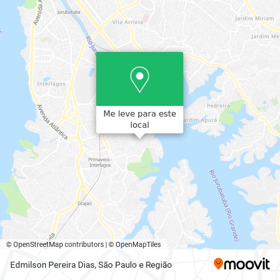 Edmilson Pereira Dias mapa
