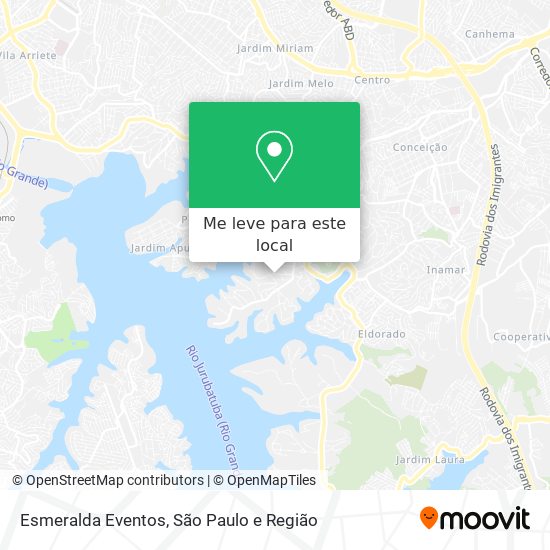 Esmeralda Eventos mapa