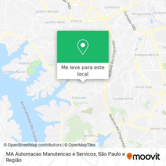 MA Automacao Manutencao e Servicos mapa