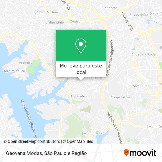 Geovana Modas mapa