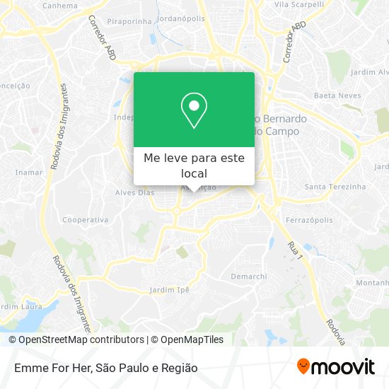 Emme For Her mapa