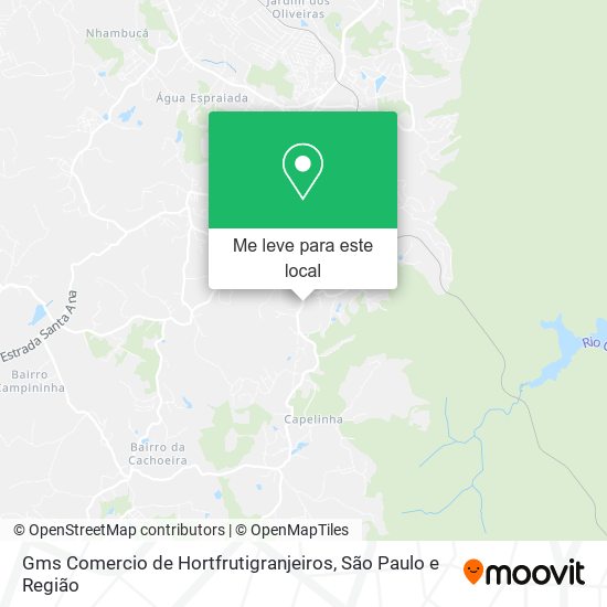 Gms Comercio de Hortfrutigranjeiros mapa